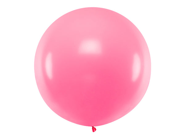 Palloncino rotondo dim. 1 metro - Rosa pastello