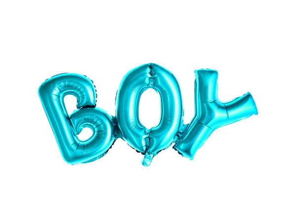 Palloncino con scritta Boy - Blu