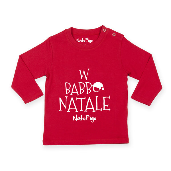 W Babbo Natale - T-Shirt baby ML
